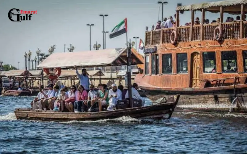 Dubai Creek and an abra ride