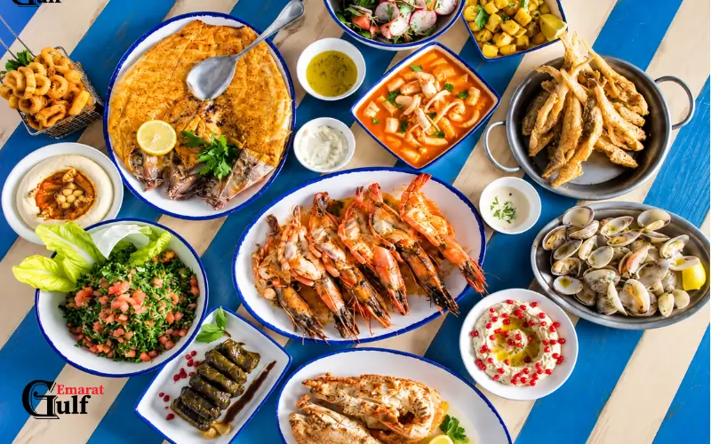 Lebanese seafood at Ibn Al Bahr
