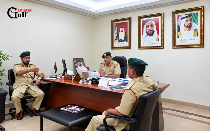 staff of Al Qusais Police Station