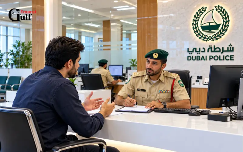 Reporting a crime or incident Service at Al Qusais Police Station