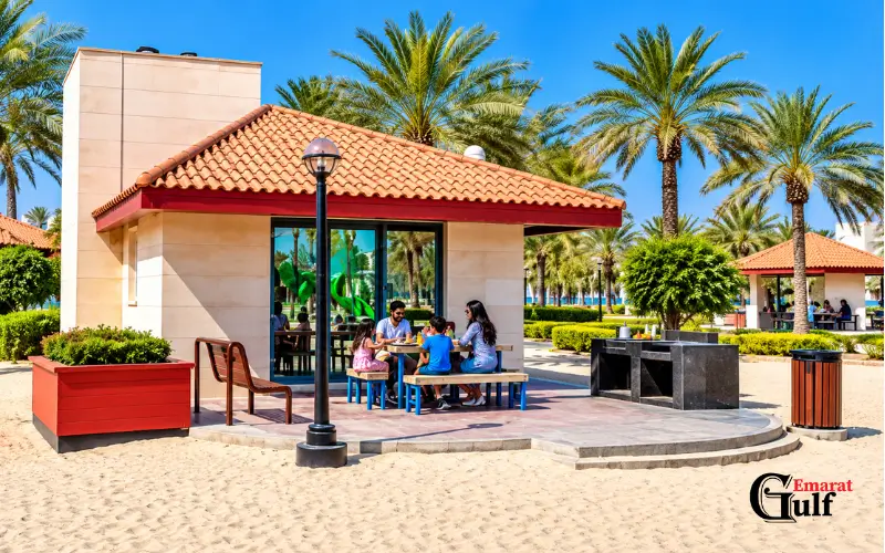 Rent a Chalet for a Longer Visit at Mamzar Beach Park