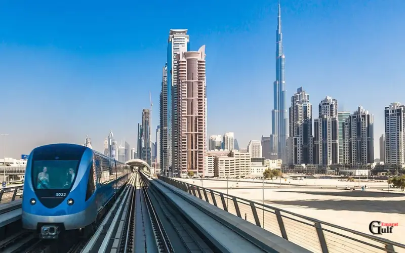Business Bay Metro Station Exit 1 near Dubai Mall