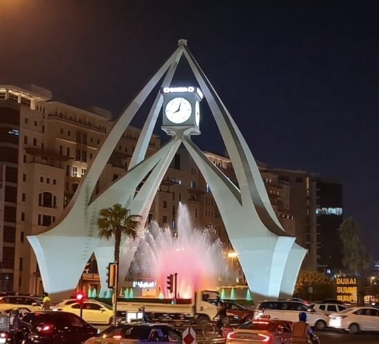 Clock Tower Roundabout Dubai