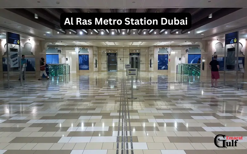 Al Ras Metro Station Dubai