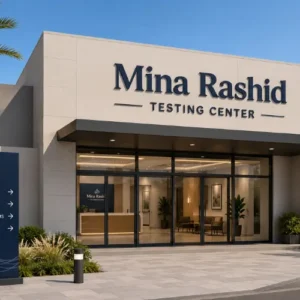 Mina Rashid testing centre