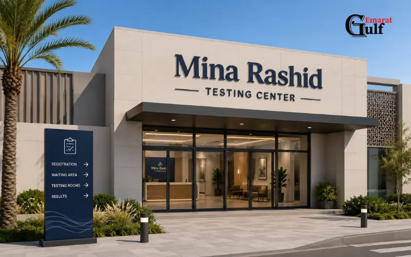 Mina Rashid testing centre