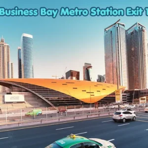 Business Bay Metro Station Exit 1 Routes