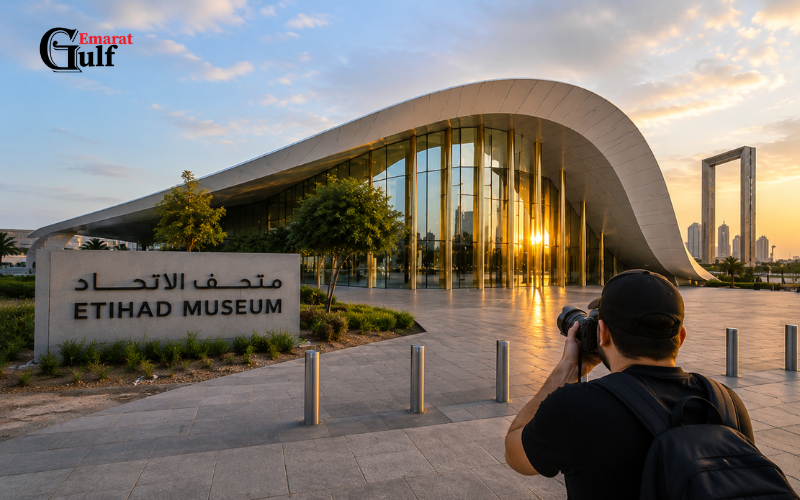 Photography at Etihad Museum