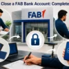 Close a FAB Bank Account