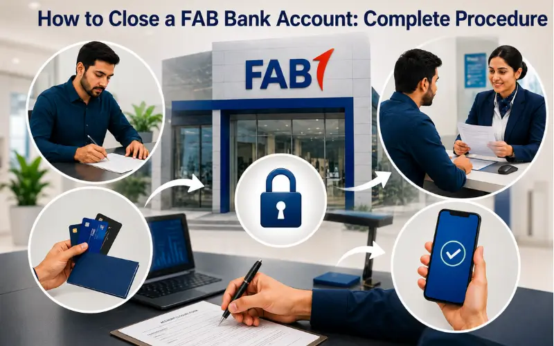 Close a FAB Bank Account