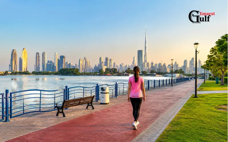 Walk Around the Pond in Al Quoz Pond Park
