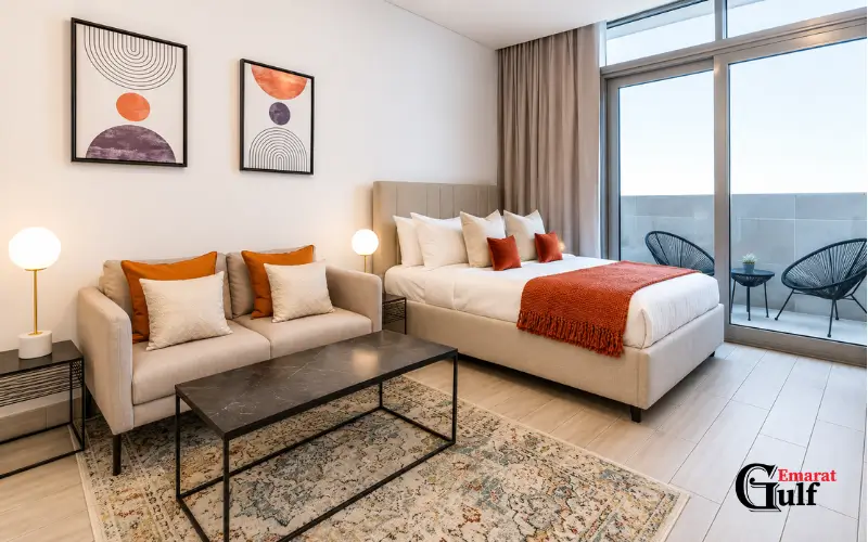Studio Apartment in Burj Daman Building 