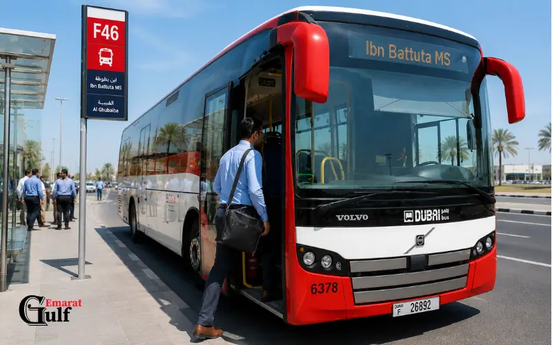 Office Worker use F46 Bus