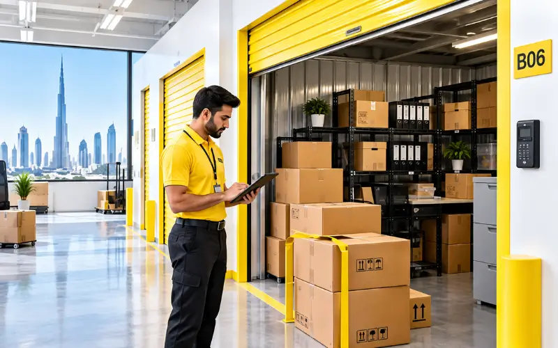 warehouse for storage